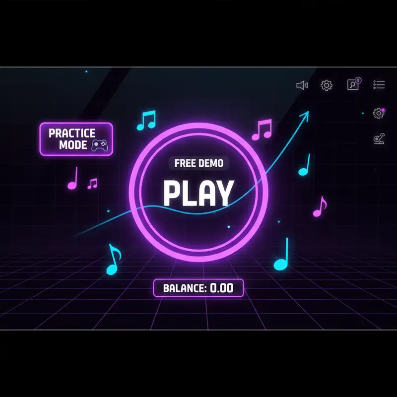 Play Me demo session showing tile interaction and multiplier growth